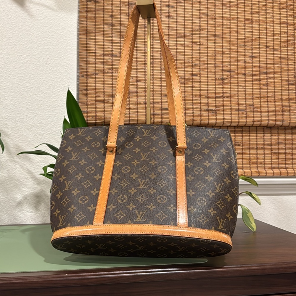 Louis Vuitton Brown and Tan Tote - Picture 3 of 11